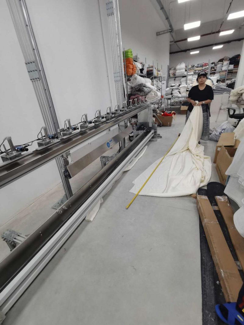 Azeemah Sharjah factory — Cutting floor