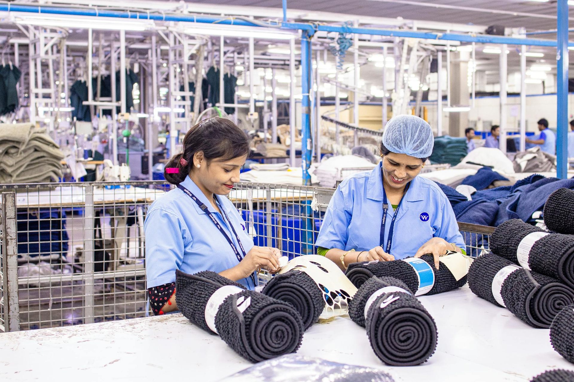 Azeemah Sharjah factory — Sewing line