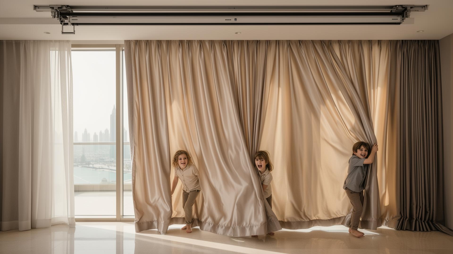 Hide-and-seek in silk